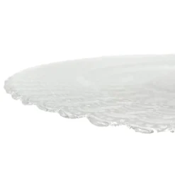 Nila - Glass Charger Plate in Clear (Item # 0323)