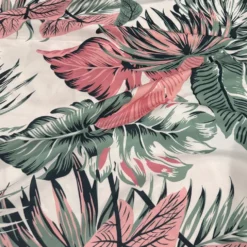 Palmetto (Poly Print) Table Napkin in White