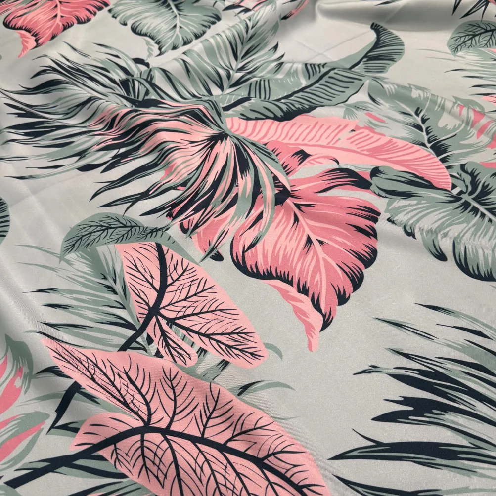 Palmetto (Poly Print) Table Napkin in Sage