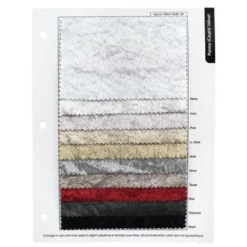 Panne (Crush) Velvet Table Runner in Red
