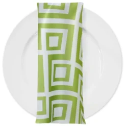 Paragon Print (Lamour) Table Napkin in Avocado