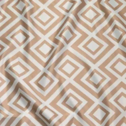 Paragon Print (Lamour) Table Runner in Taupe