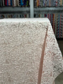 Patina Sheer Table Linen in Blush