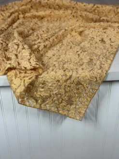 Patina Sheer Table Linen in Gold