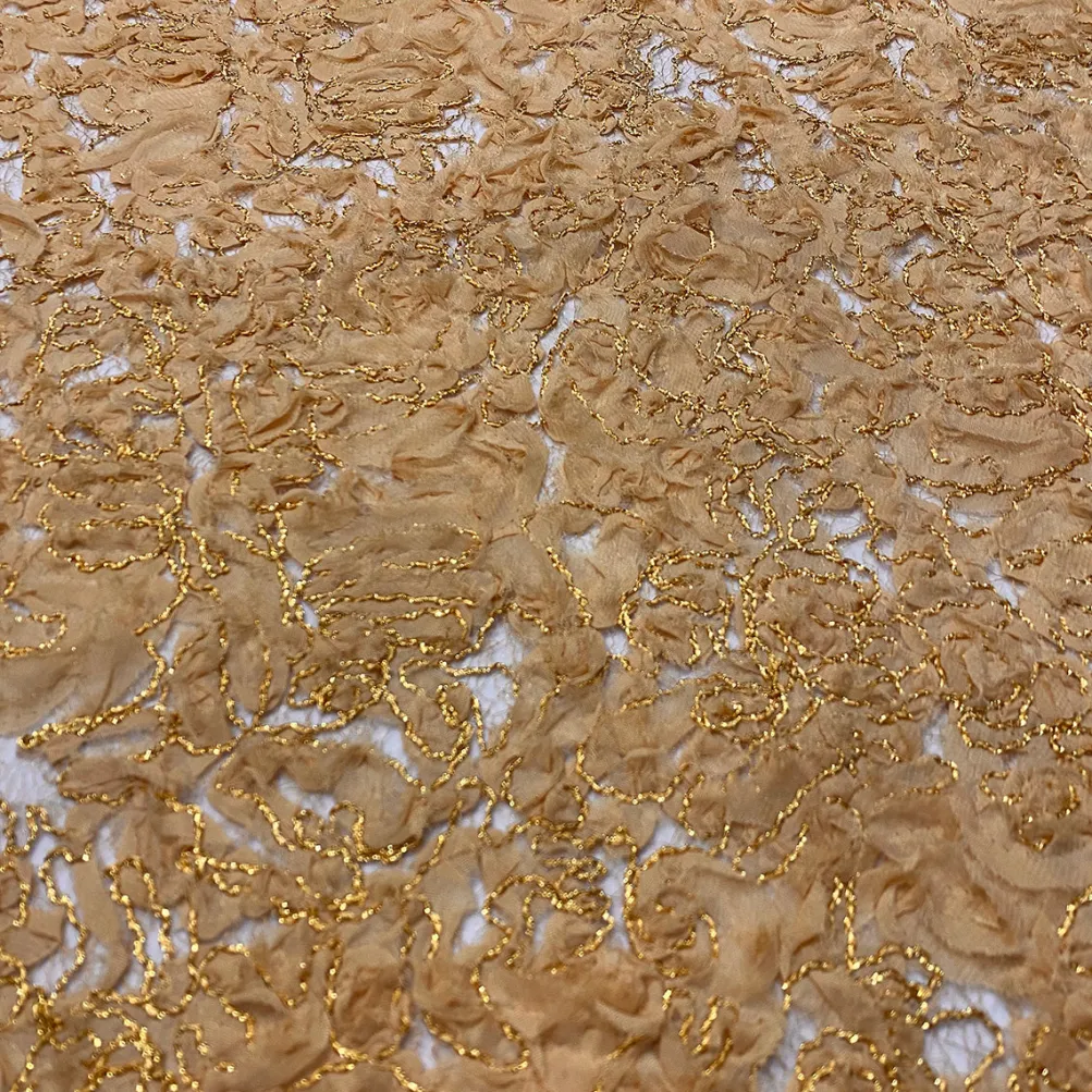 Patina Sheer Table Linen in Gold