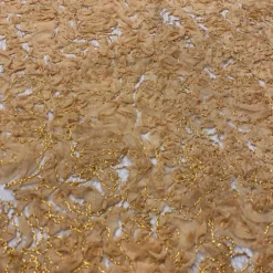 Patina Sheer (w/ Poly Lining) Table Napkin in Gold