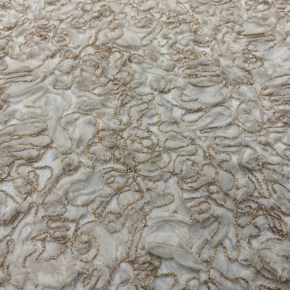 Patina Sheer (w/ Poly Lining) Table Napkin in Ivory