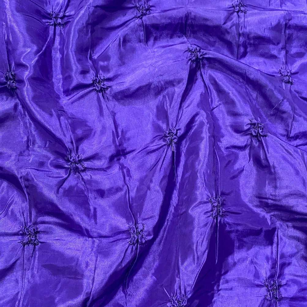 1pc - Belly Button (Pinwheel) Table Linen 132" Round - Purple
