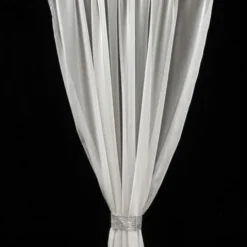 1pc - Chiffon Drapery Panels 20' Tall x 54