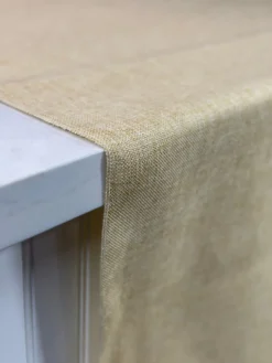 1pc - Imitation Burlap Table Linen 72