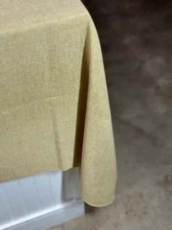 1pc - Imitation Burlap Table Linen 72