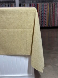 1pc - Imitation Burlap Table Linen 72