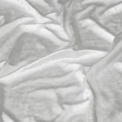 1pc - Lush Velvet Drapery Panel in White (14' Tall x 58