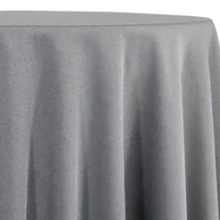 1pc - Premium Poly (Poplin) Table Linen in Grey 1310