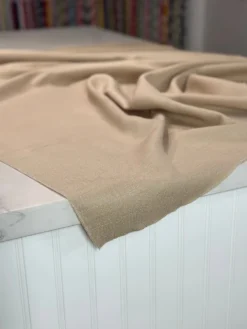 1pc - Rustic Linen Table Linen in Wheat (90"x156" Banquet)