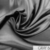 160pcs - Bridal Satin - 8"x108" Sash w/ Slanted Ends - Grey