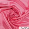 100pcs - Bridal Satin - 8"x108" Sash w/ Slanted Ends - Coral 201