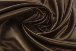 200pcs - Charmeuse Satin - 6"x108" Sash w/ Straight Ends - Brown
