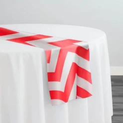 7pcs - Chevron Print (Lamour) Table Runner 14