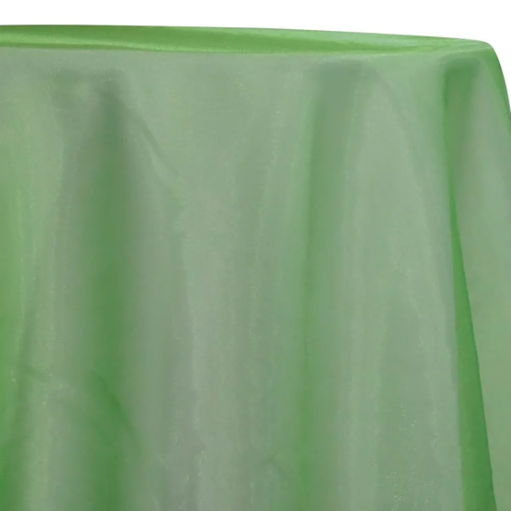 14pcs - Crystal Organza Table Linen 72"x72" Square - Clover 322
