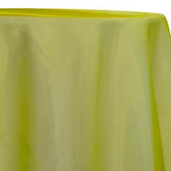 10pcs - Crystal Organza Table Linen 90"x90" Square - Yellow 966