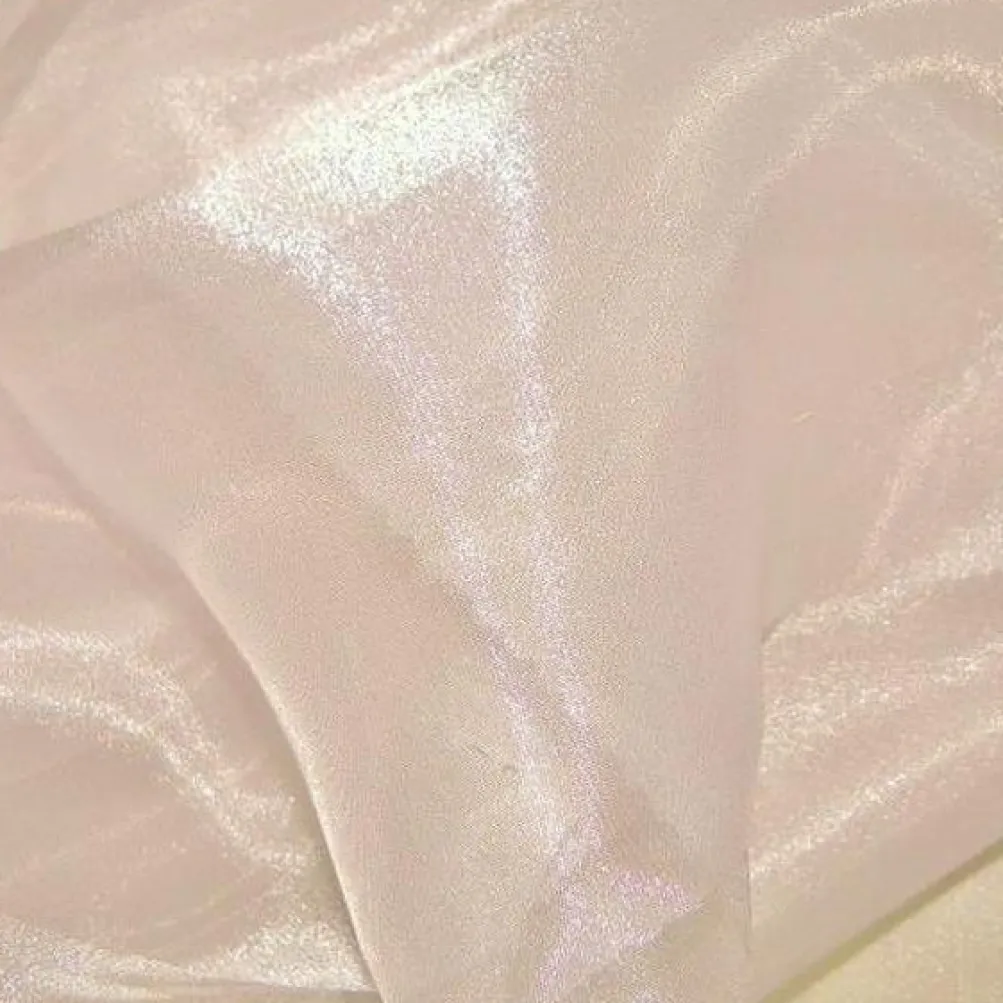 6pcs - Crystal Organza Table Linen 85"x85" Square - Peach 705