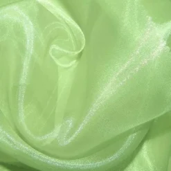 10pcs - Crystal Organza Table Linen 85"x85" Square - Lime 993