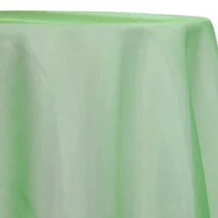 10pcs - Crystal Organza Table Linen 85"x85" Square - Lime 993