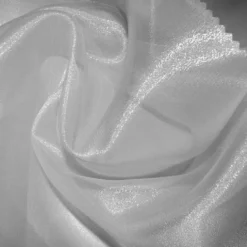2pcs - Crystal Organza Table Linen 90"x156" Banquet - White 700