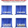 1pc - Scuba (Wrinkle-Free) Drapery Panel in Purple 1258 (10' Tallx58" Wide)