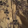 50pcs - Diagonal Taffeta Table Napkin 18"x18" Square - Brown