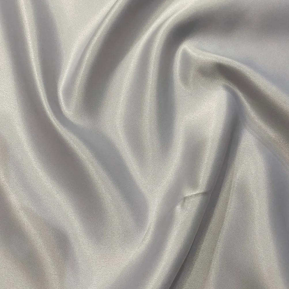 10pcs - Lamour (Dull) Satin Table Runner 14"x108" - Silver 1301
