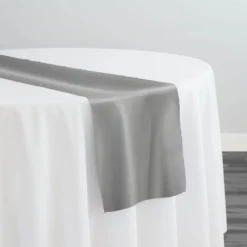 10pcs - Lamour (Dull) Satin Table Runner 14