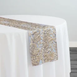 10pcs - Patina Sheer Table Runner 14
