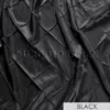 49pcs - 4" Pintuck - 10"x104" Sash w/ Straight Ends - Black