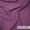 70pcs - Polyester Poplin - 6"x108" Sash w/ Straight Ends - Purple 1259