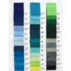 12pcs - Premium Poly (Poplin) Table Runner 14"x120" - Ocean Blue 1726