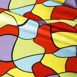 10pcs - Puzzle Piece Print Table Linen 132" Round