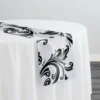 15pcs - Regal Jacquard (Reversible) Table Runner 14"x90" - Black