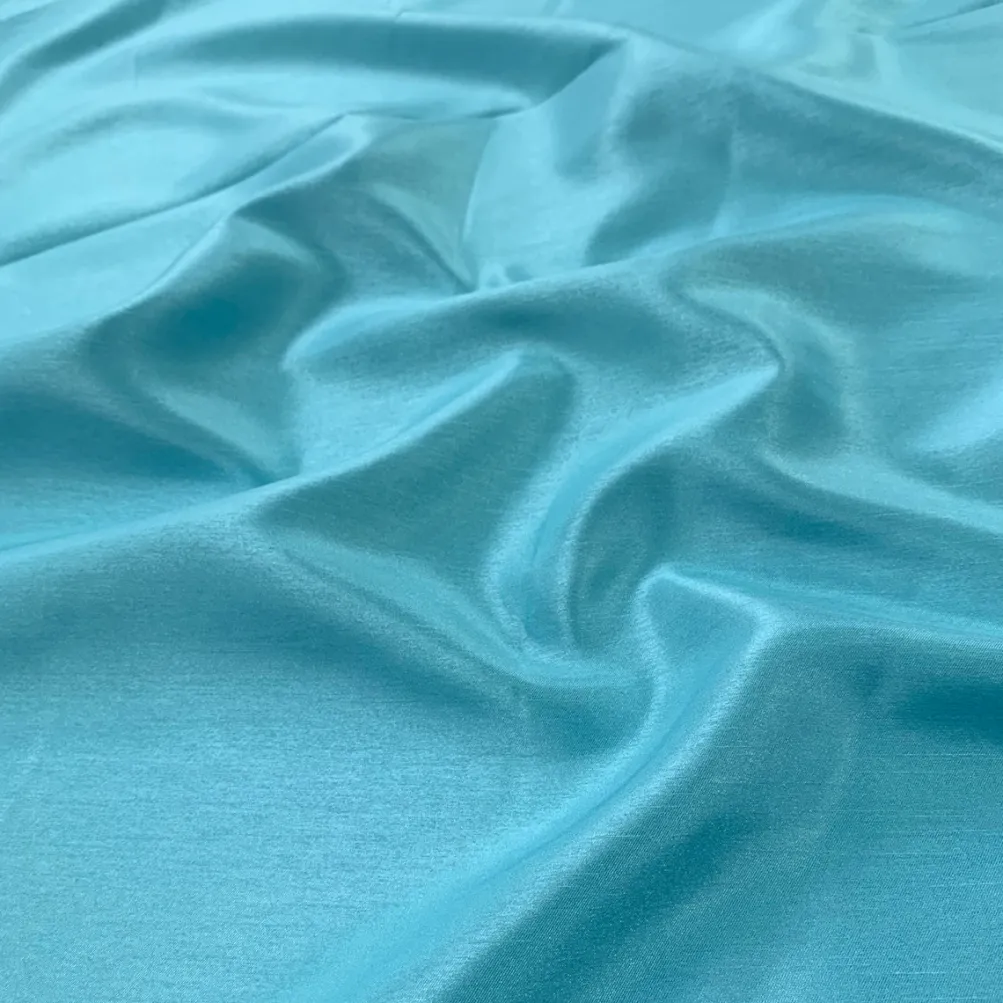 10pcs - Shantung Satin (Reversible) Table Runner 14"x108" - Aqua