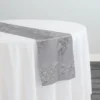 10pcs - Venetian Lace Table Runner 14"x120" - White