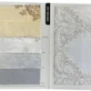4pcs - Venetian Lace Table Runner 14"x108" - Champagne