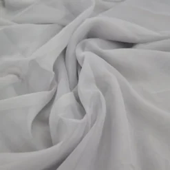 1pc - Voile Drapery Panels 14' Tall x 118" Wide - Silver