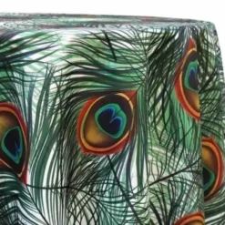 Peacock (Poly Print) Table Linen