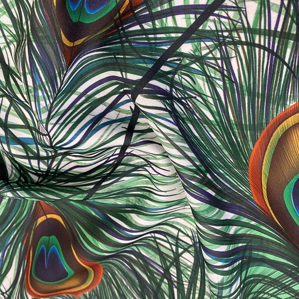 Peacock (Poly Print) Table Napkin