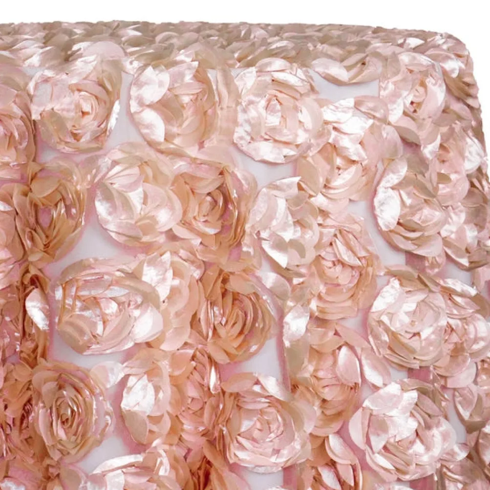 Peony Bouquet Table Linen in Blush