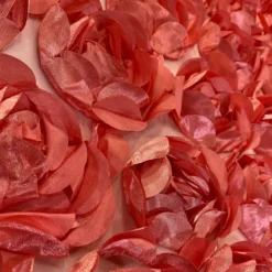Peony Bouquet Table Linen in Coral