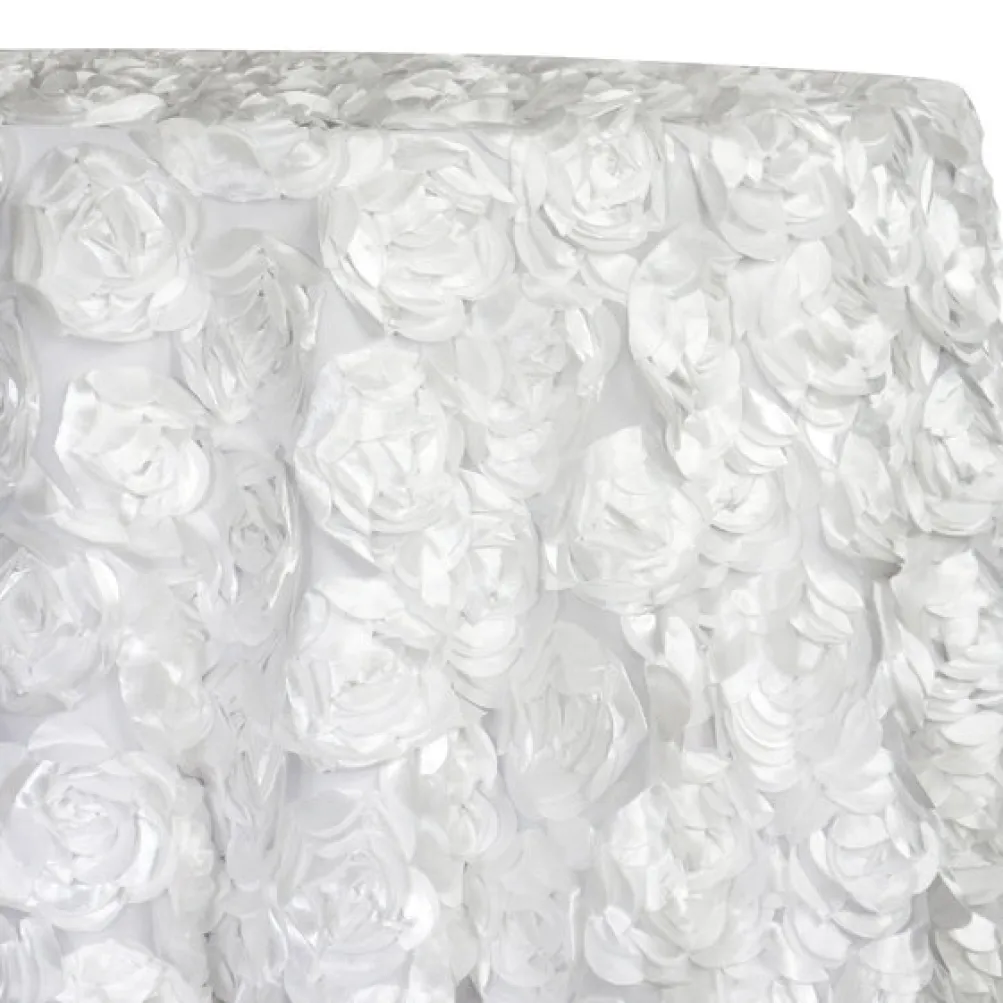 Peony Bouquet Table Linen in Ivory