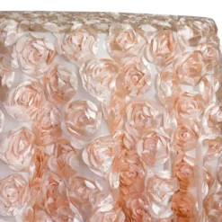 Peony Bouquet Table Linen in Peach