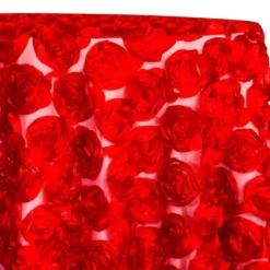 Peony Bouquet Table Linen in Red